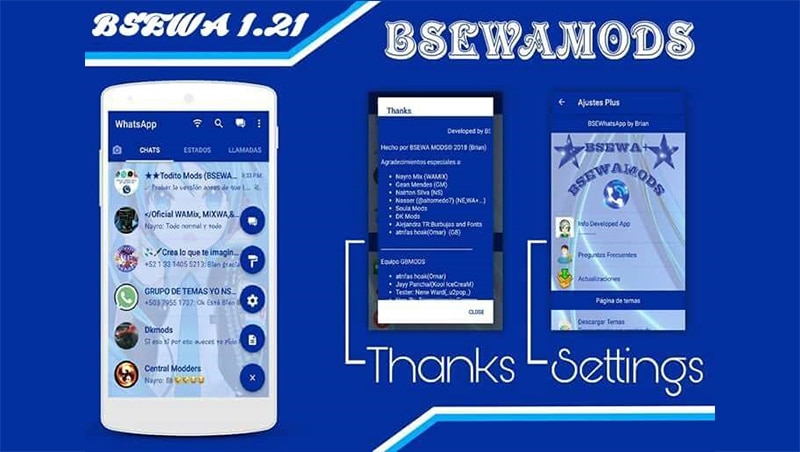 bsewhatsapp blue edition