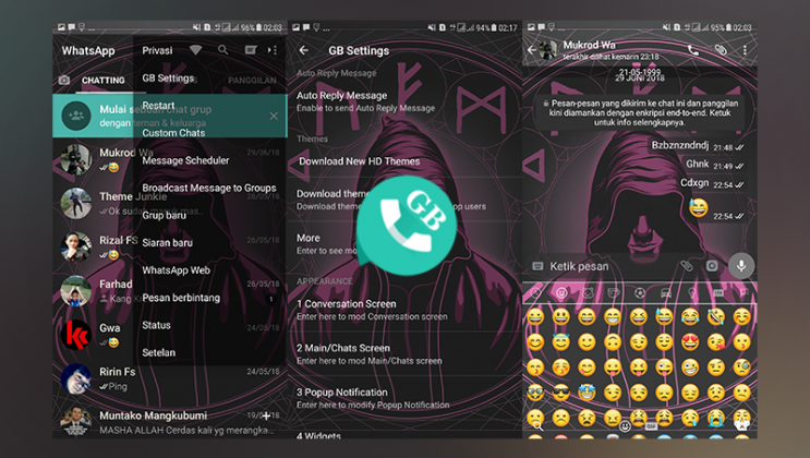 Download GBWhatsapp Transparan Apk v15 75 Asli Terbaru 2024