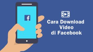 ponsel di tangan dengan logo facebook