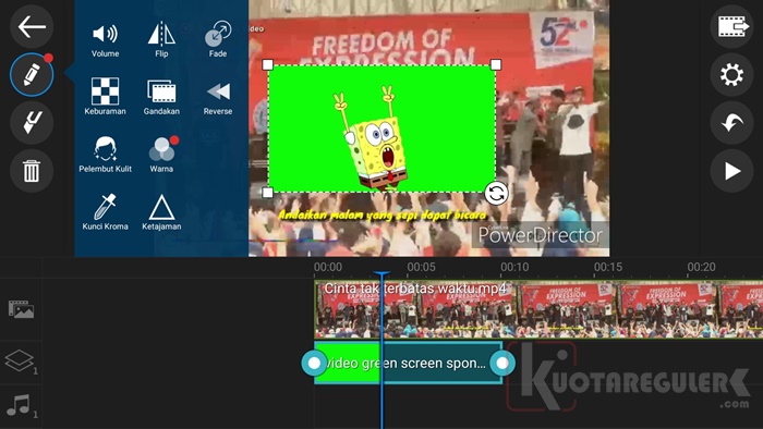Aplikasi Edit Video Green Screen Android Terbaik 